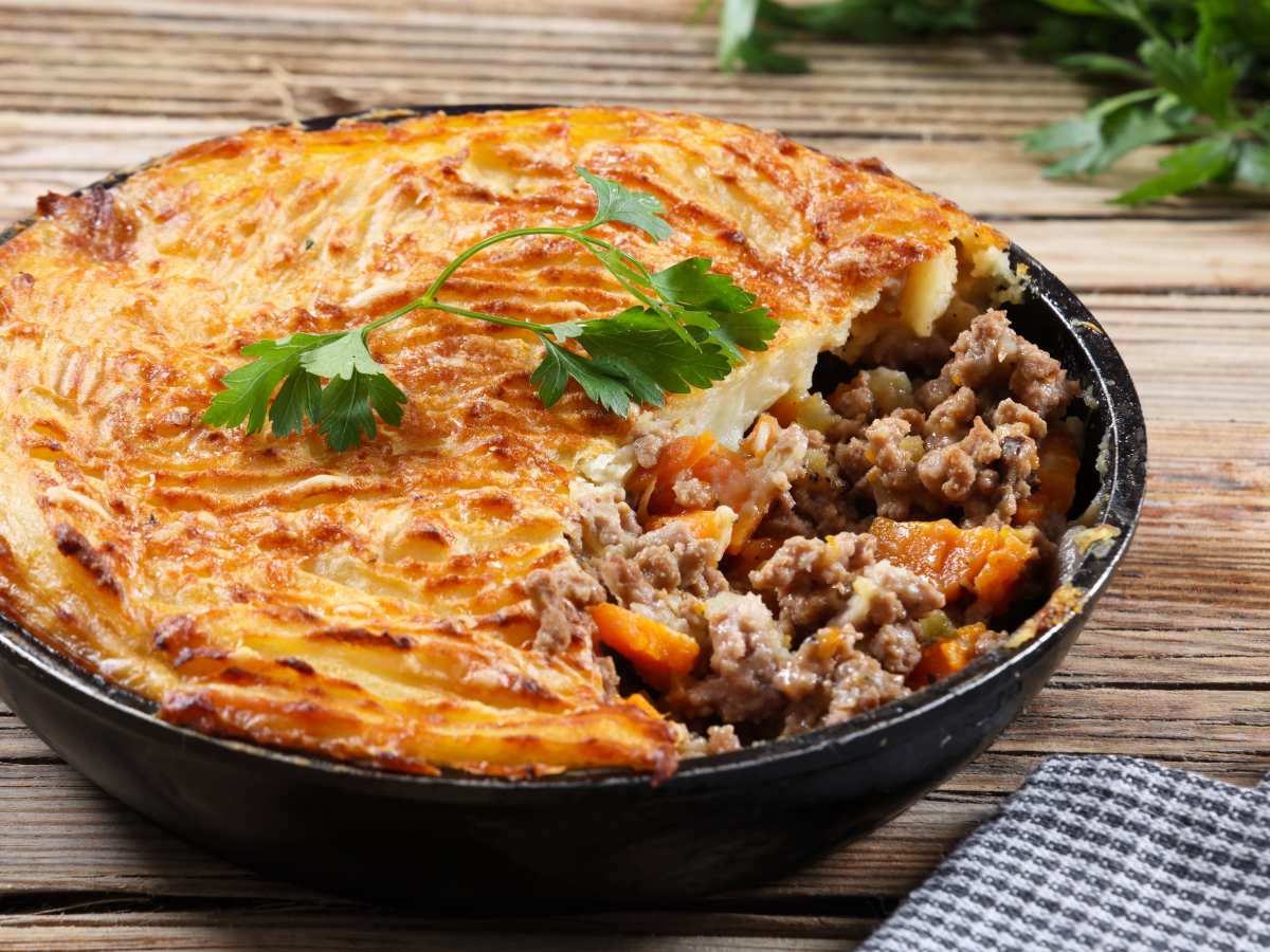 Pastel de carne molida