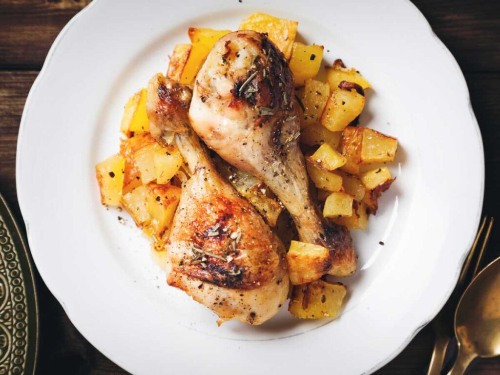Más De 70 Recetas De Pollo Fáciles - Pequeocio Muslos De Pollo Al Horno Receta Fácil