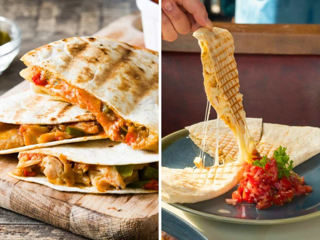 Receta de quesadillas mexicanas caseras
