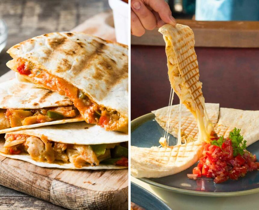 Receta de quesadillas mexicanas caseras