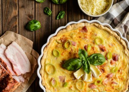 Quiche Lorraine Receta Fácil