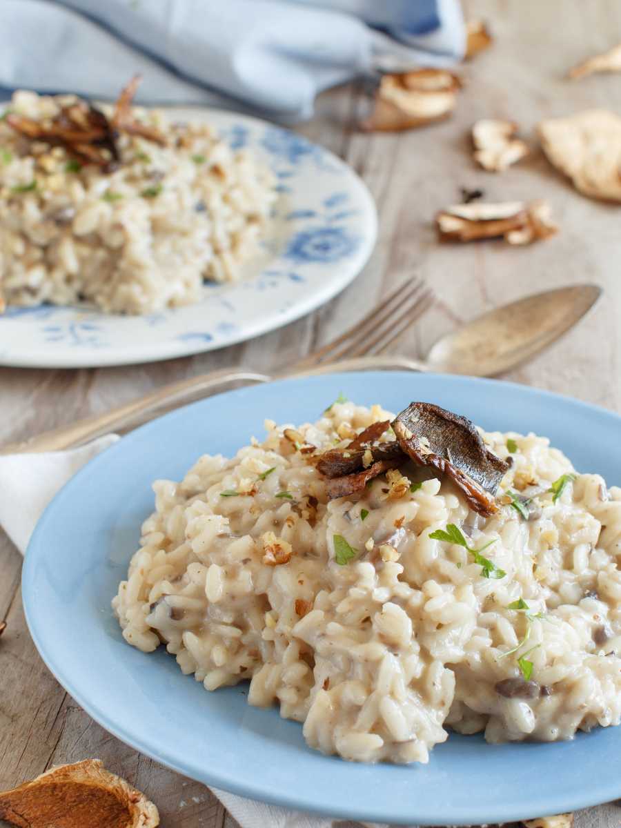 Risotto De Setas - Pequeocio Risotto De Setas Receta Italiana