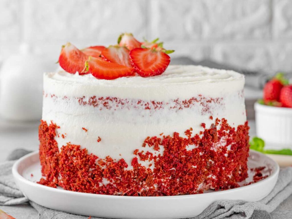 Tarta Red Velvet, La Mejor Receta - Pequeocio Receta Fácil Tarta Red Velvet