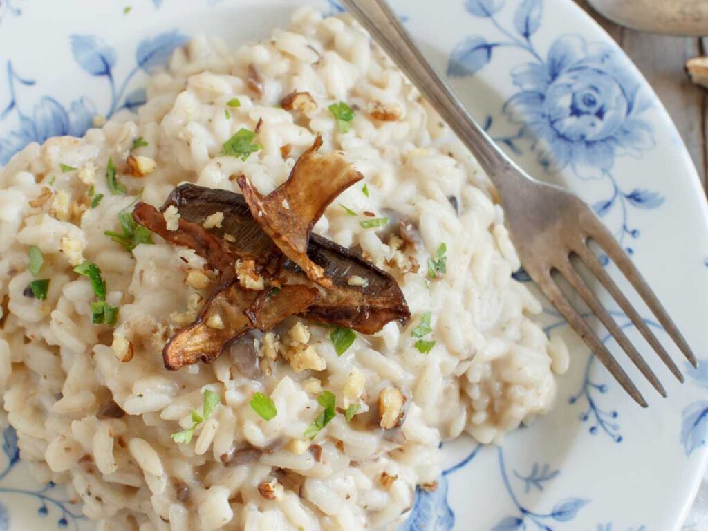 Receta de risotto de setas