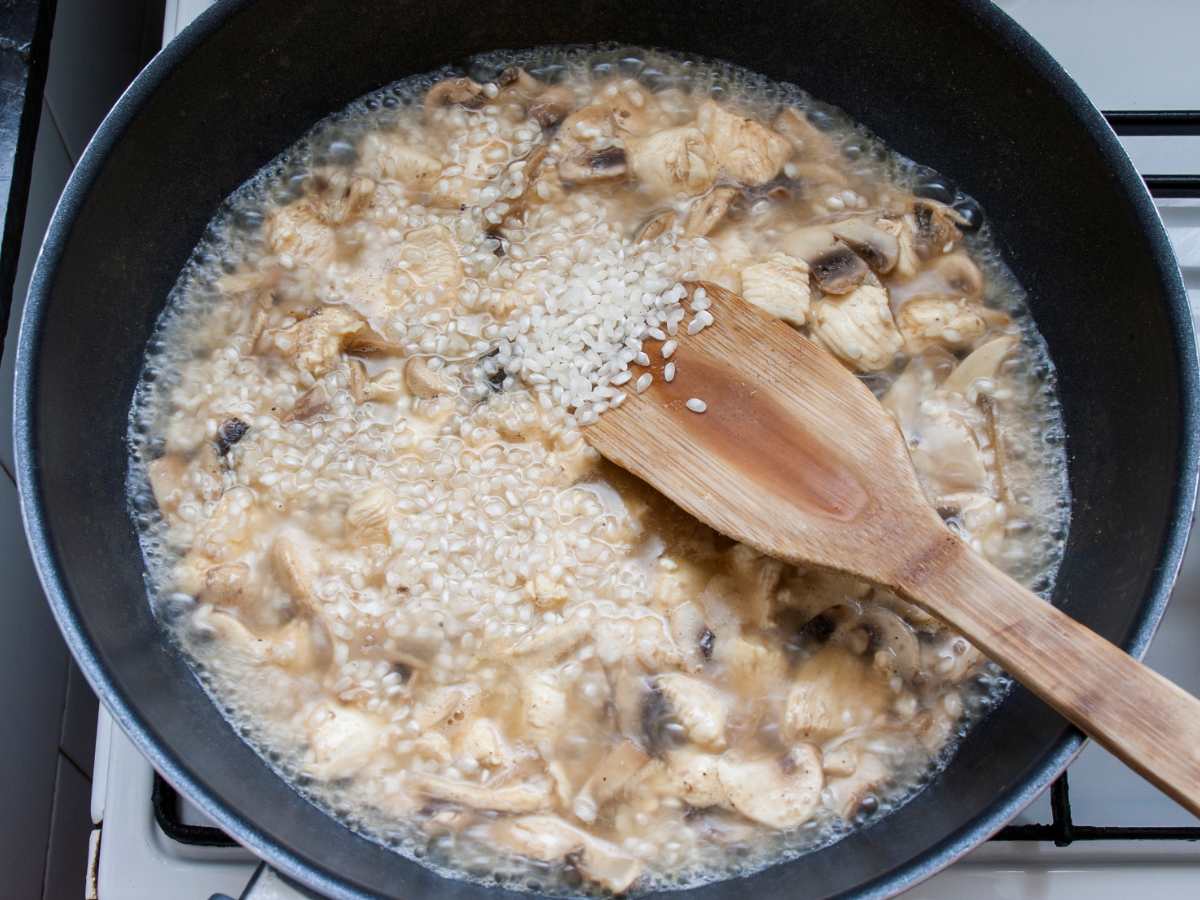 Risotto De Setas Como Se Hace