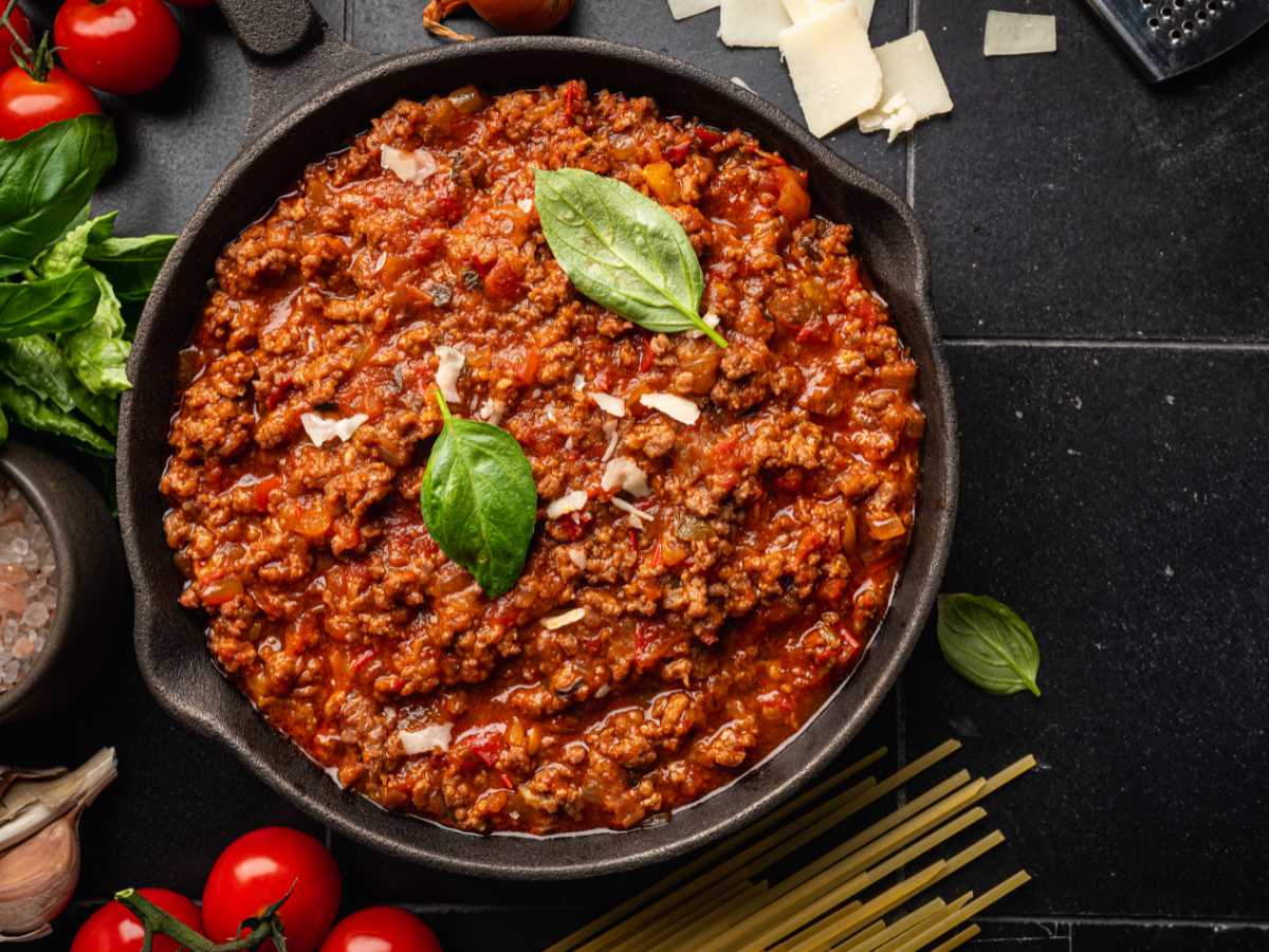 Cómo hacer salsa boloñesa tradicional