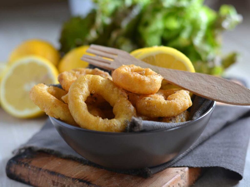 Receta de calamares a la romana fáciles
