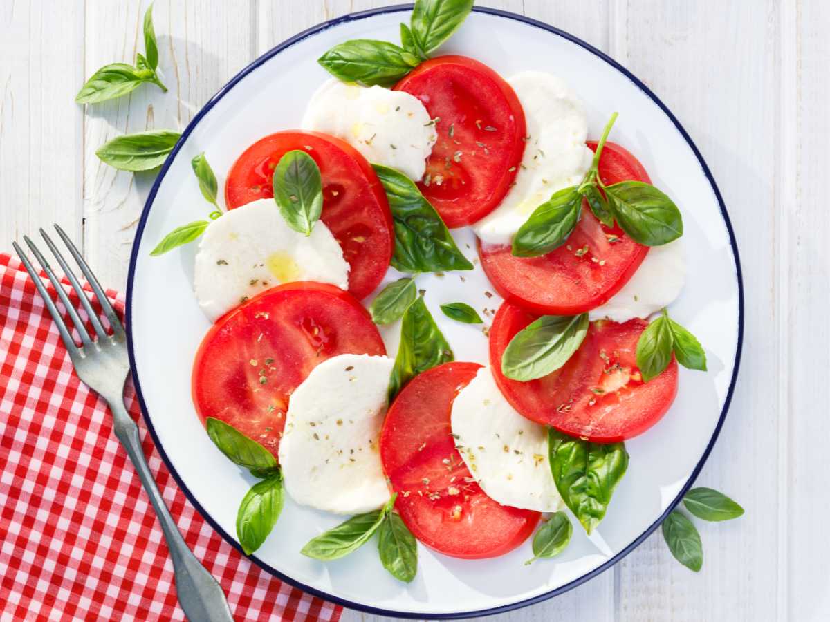 Receta de ensalada caprese