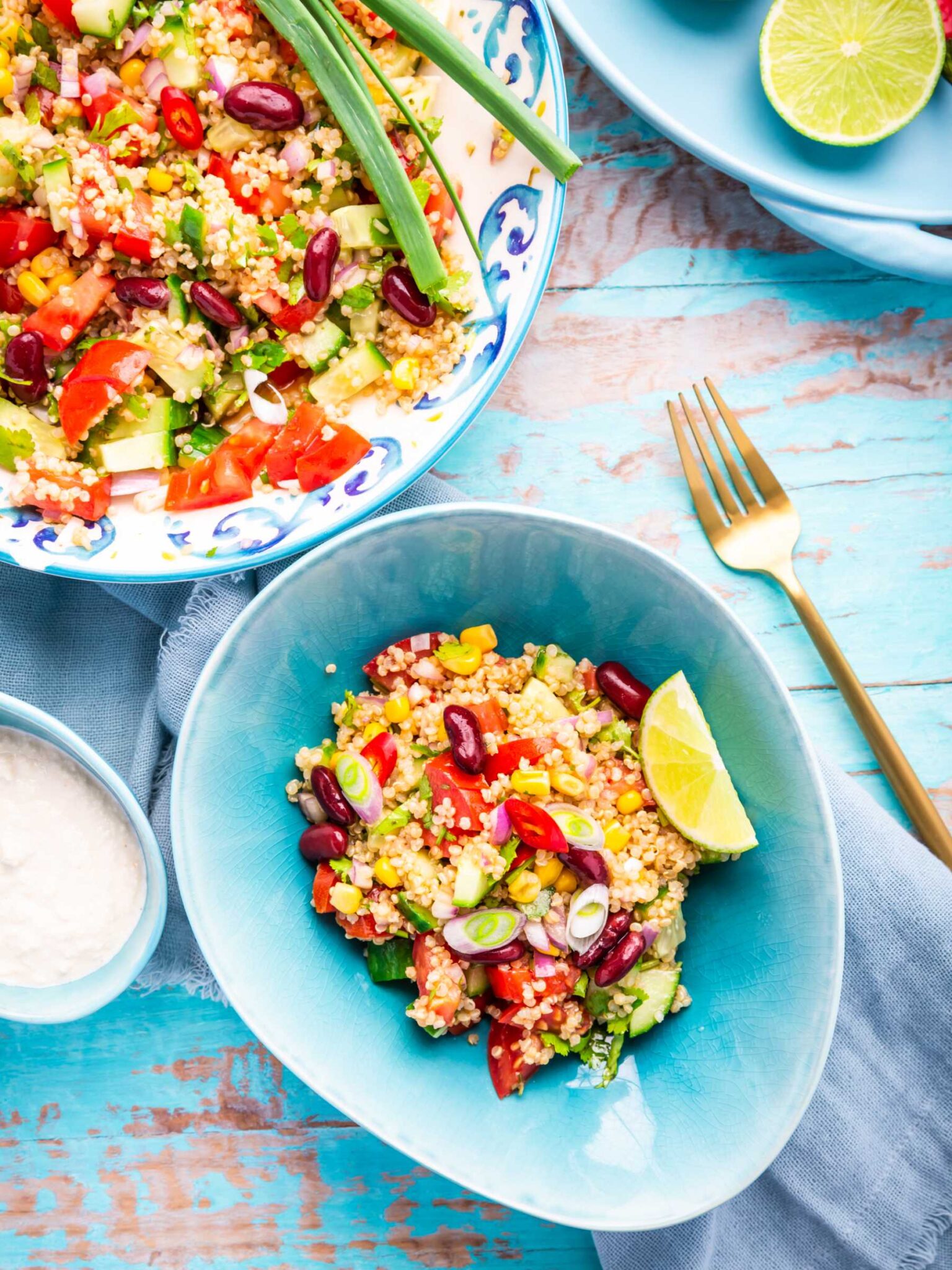 Ensalada De Quinoa (10 Recetas Fáciles De Ensaladas Con Quinoa) - Pequeocio Ensaladas Con Quinoa