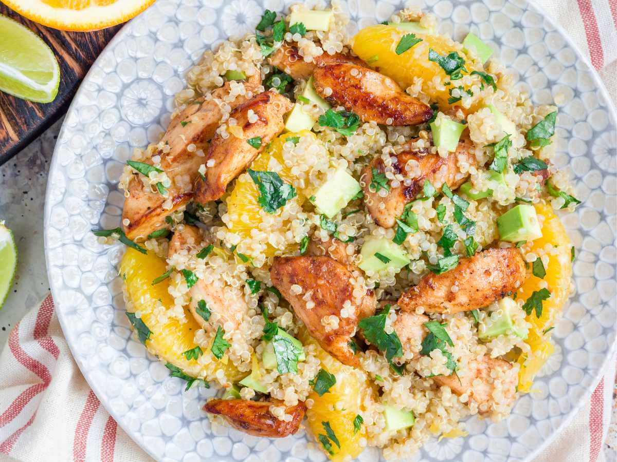 Ensalada De Quinoa (10 Recetas Fáciles De Ensaladas Con Quinoa) - Pequeocio Ensalada Con Quinoa Y Salmón