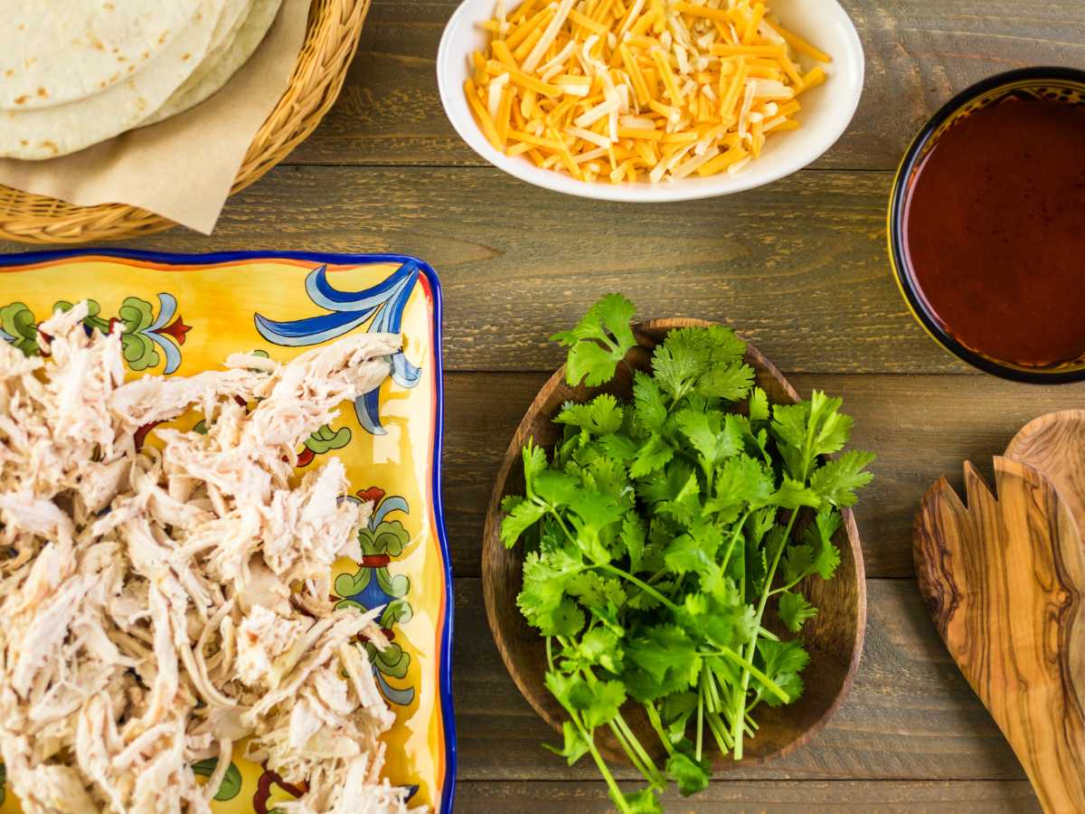 Ingredientes Para Enchiladas De Pollo