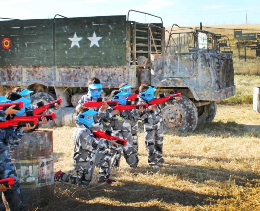 paintball para niños en Madrid