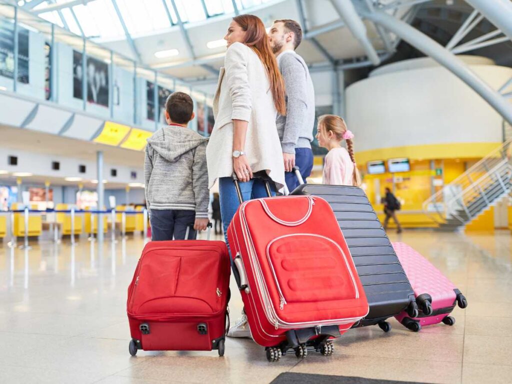viajar en familia