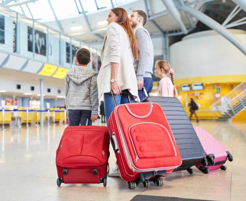 viajar en familia