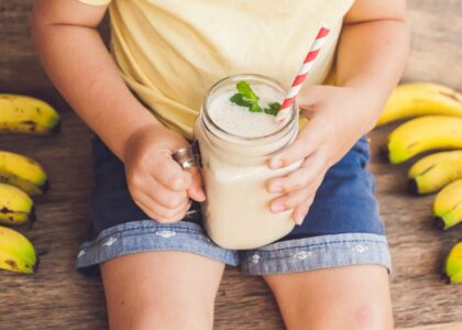 Receta De Batido De Plátano Saludable