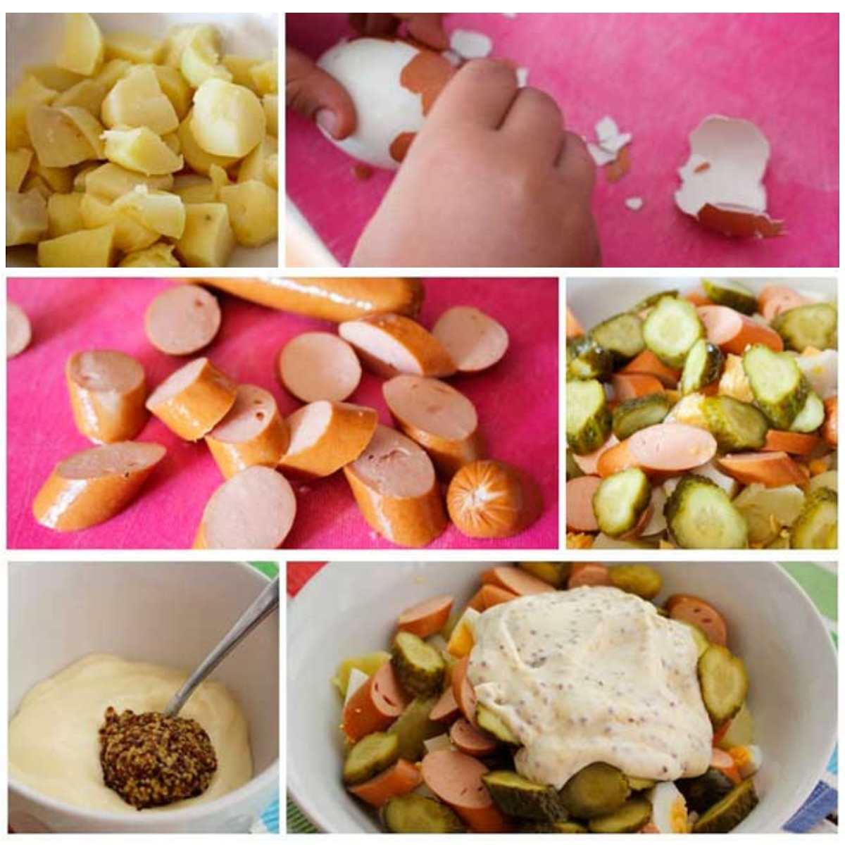 Ensalada Alemana Ingredientes