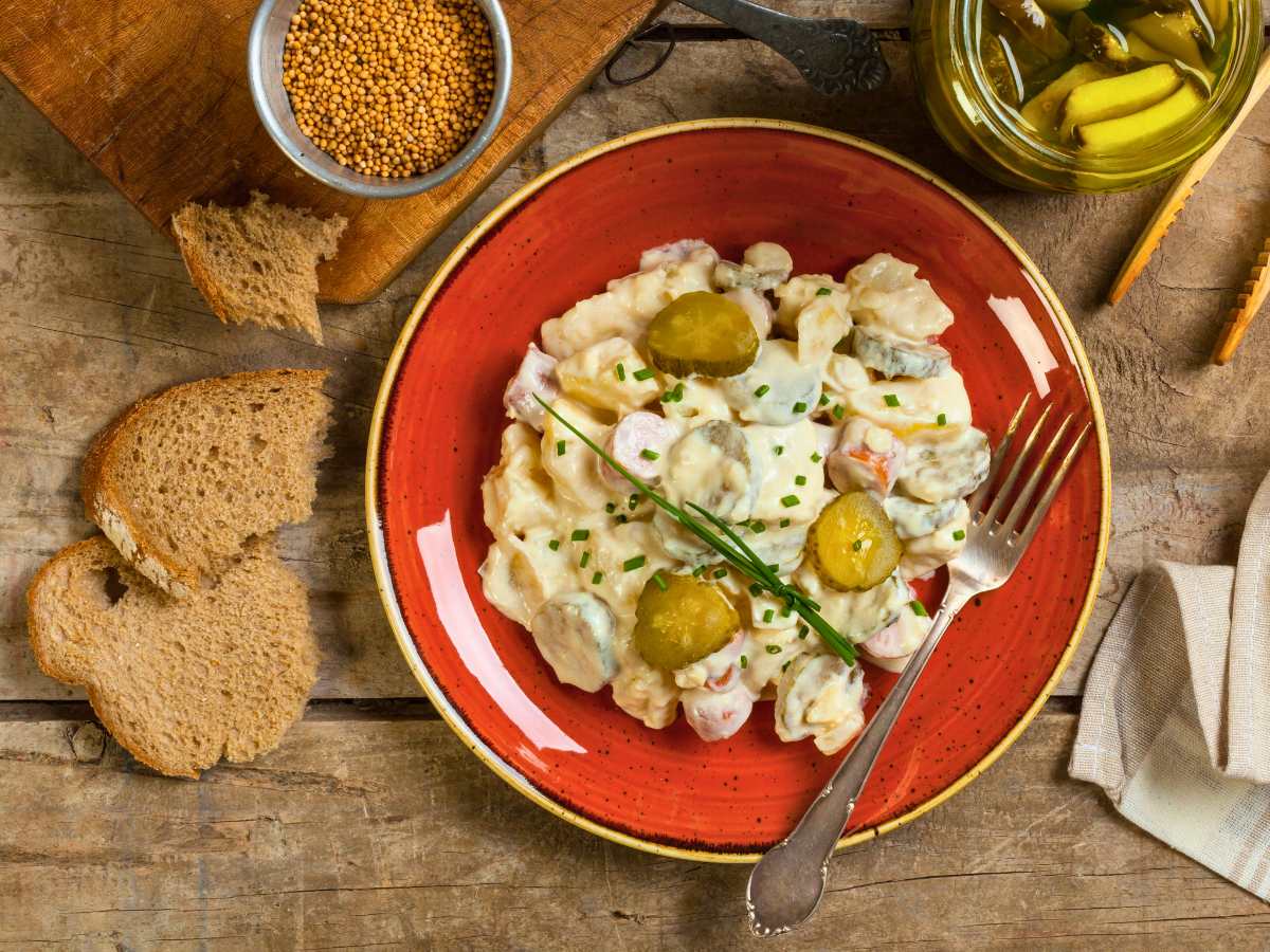Receta de ensalada alemana de patata