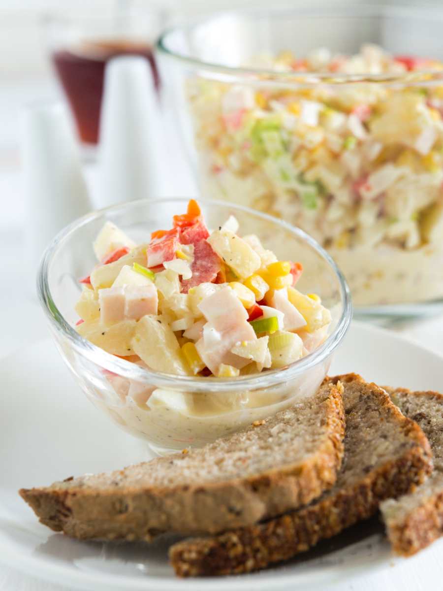 Ensalada De Pollo (10 Recetas Fáciles) - Pequeocio Ensalada De Pollo Y Piña