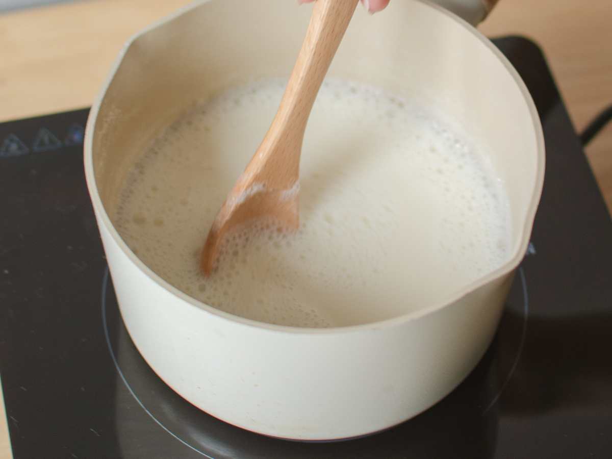Leche En Un Cazo