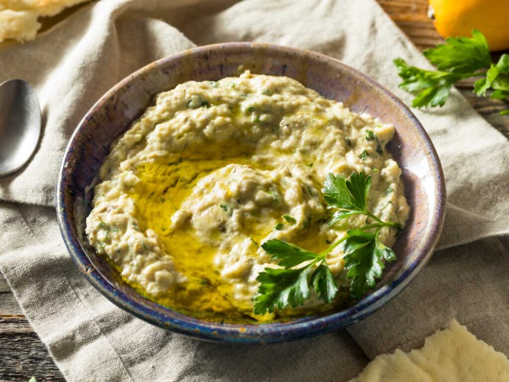 Paté de berenjenas Baba Ganoush