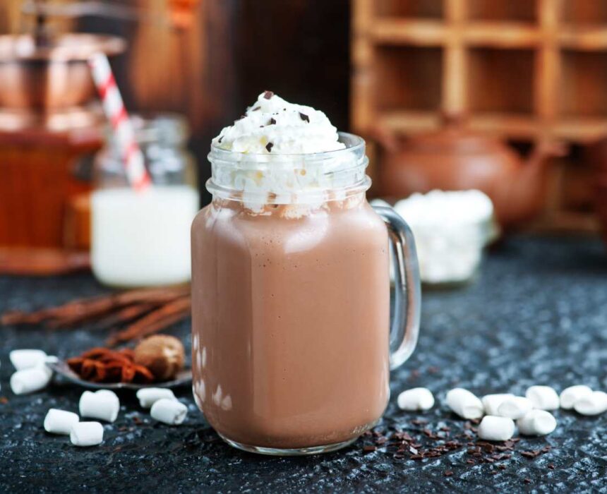 Cómo hacer batido de chocolate