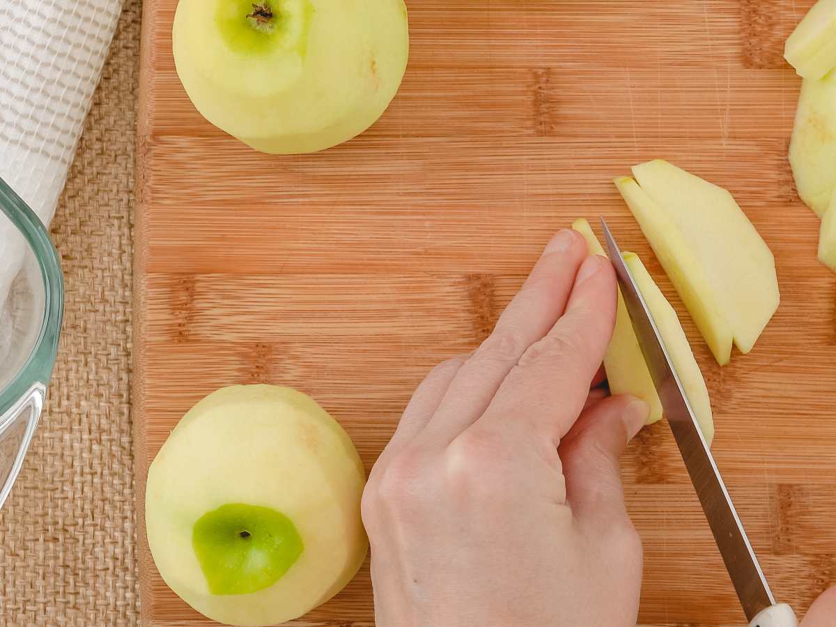 Cortar Manzana