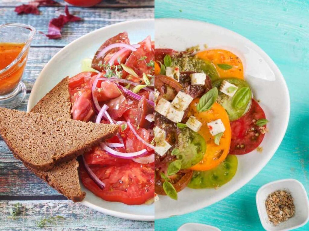 Ensaladas de tomate