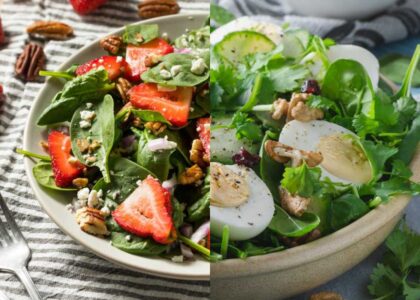 Recetas De Ensalada De Espinacas