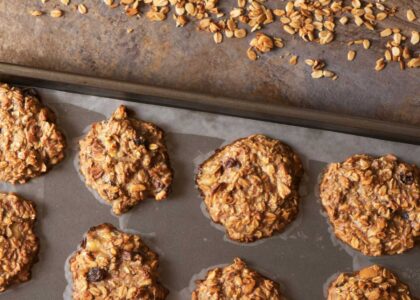 Receta De Galletas De Avena Caseras