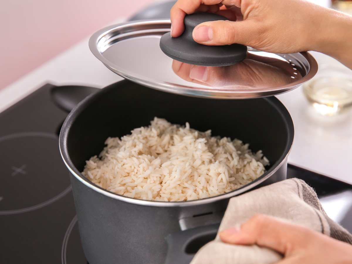 Hacer Arroz Blanco