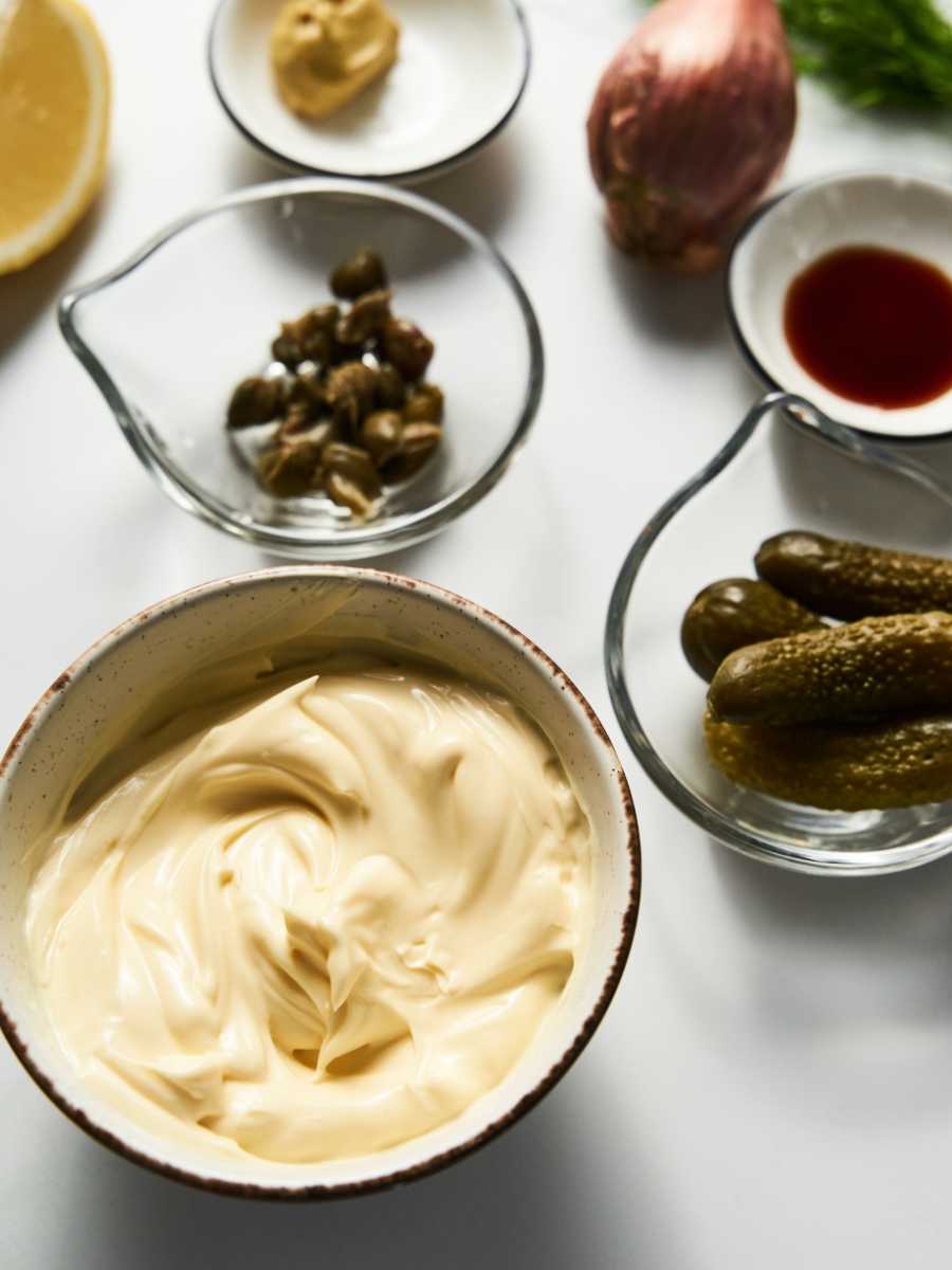 Ingredientes Salsa Tartara