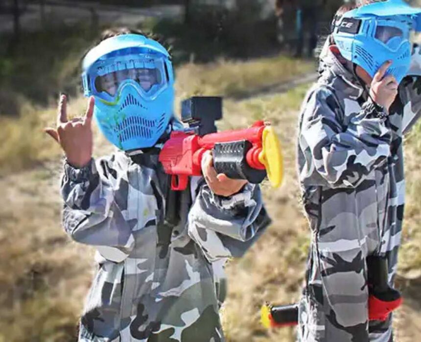 paintball Madrid para niños Action Live
