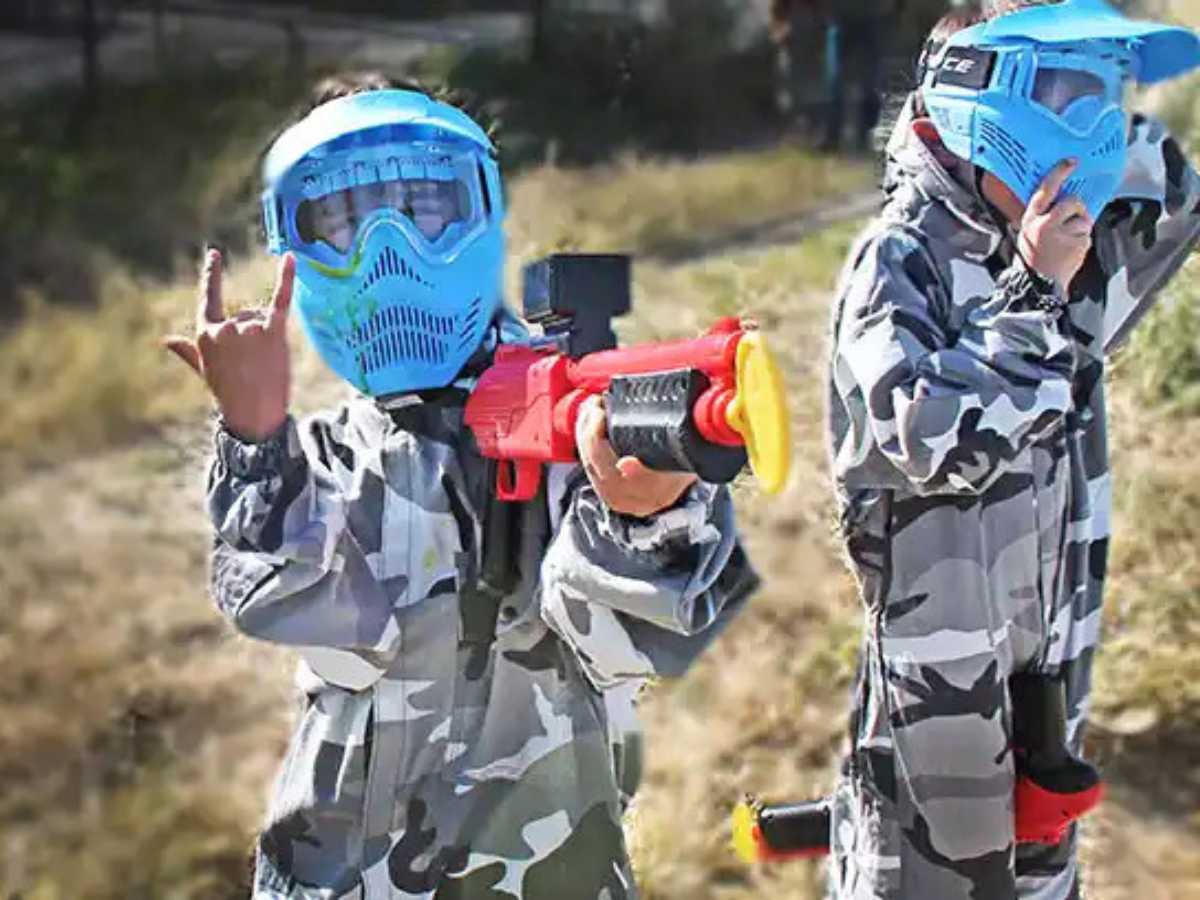 Paintball Madrid Para Niños Action Live