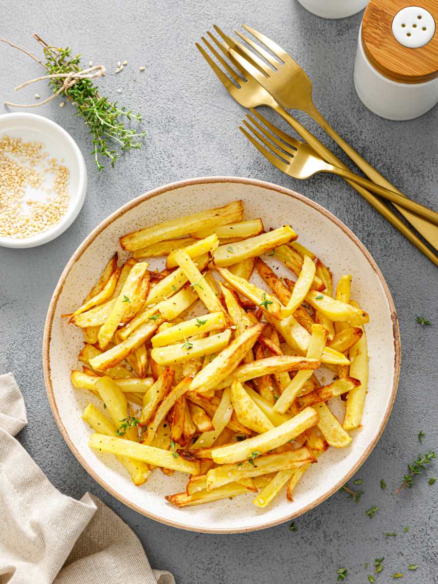 Patatas Fritas En Freidora De Aire - Pequeocio Patatas Fritas En Freidora De Aire