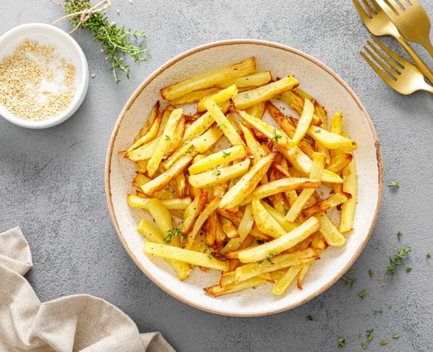 Patatas fritas en airfryer
