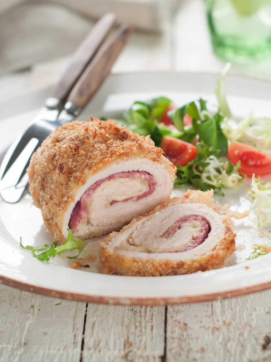 Cordon Bleu De Pollo - Pequeocio Cordon Bleu Receta Fácil