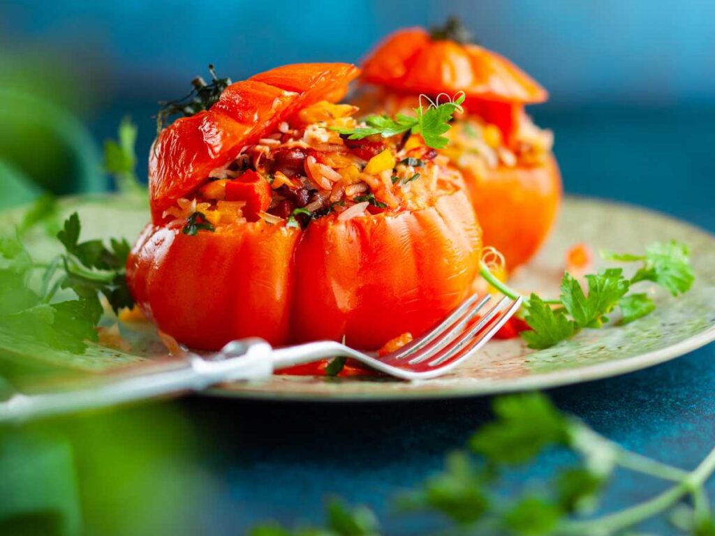 Tomates Rellenos (6 Recetas De Tomates Rellenos Al Horno O Fríos) - Pequeocio Tomates Rellenos De Arroz