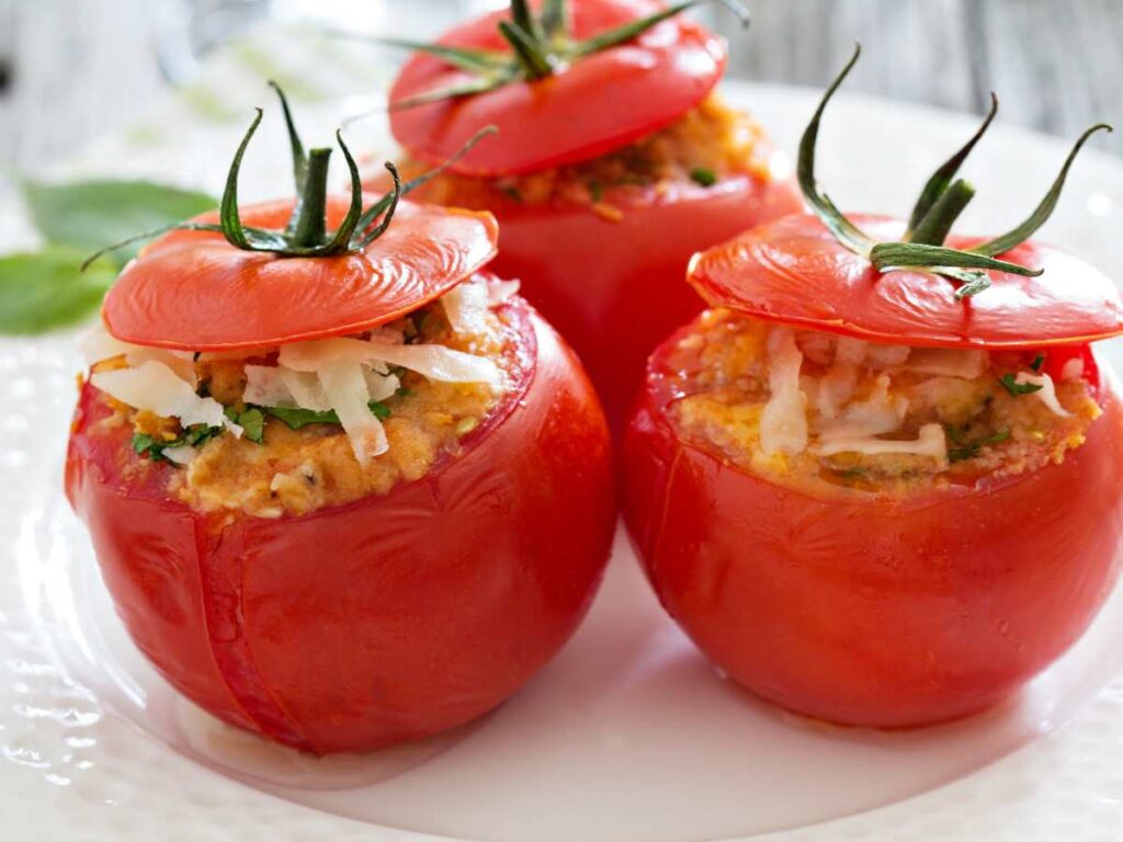 Tomates Rellenos (6 Recetas De Tomates Rellenos Al Horno O Fríos) - Pequeocio Tomates Rellenos Gratinados