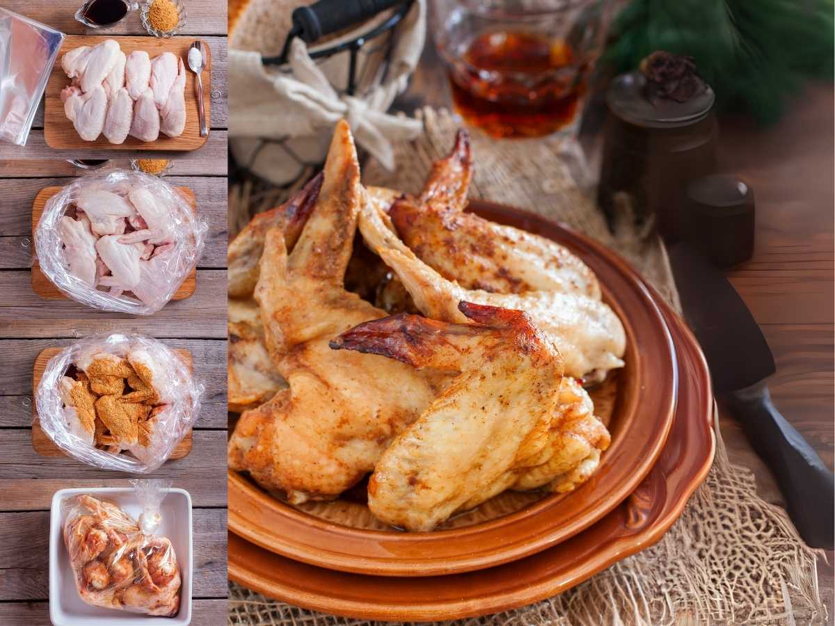 Receta de alitas de pollo al horno