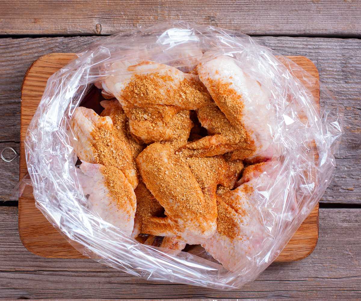 Alitas Pollo Marinadas
