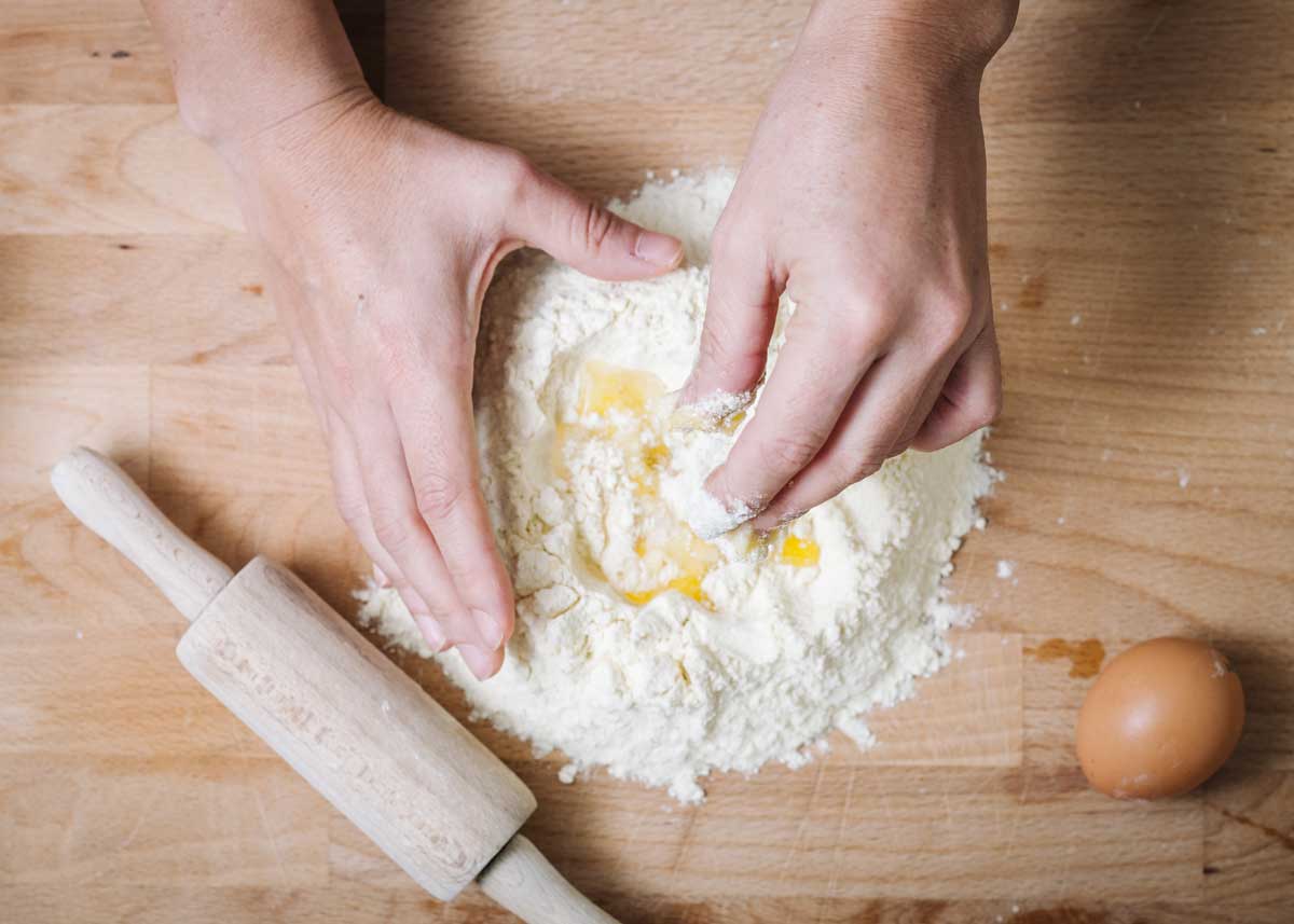 Como Hacer Pasta Casera De Huevo