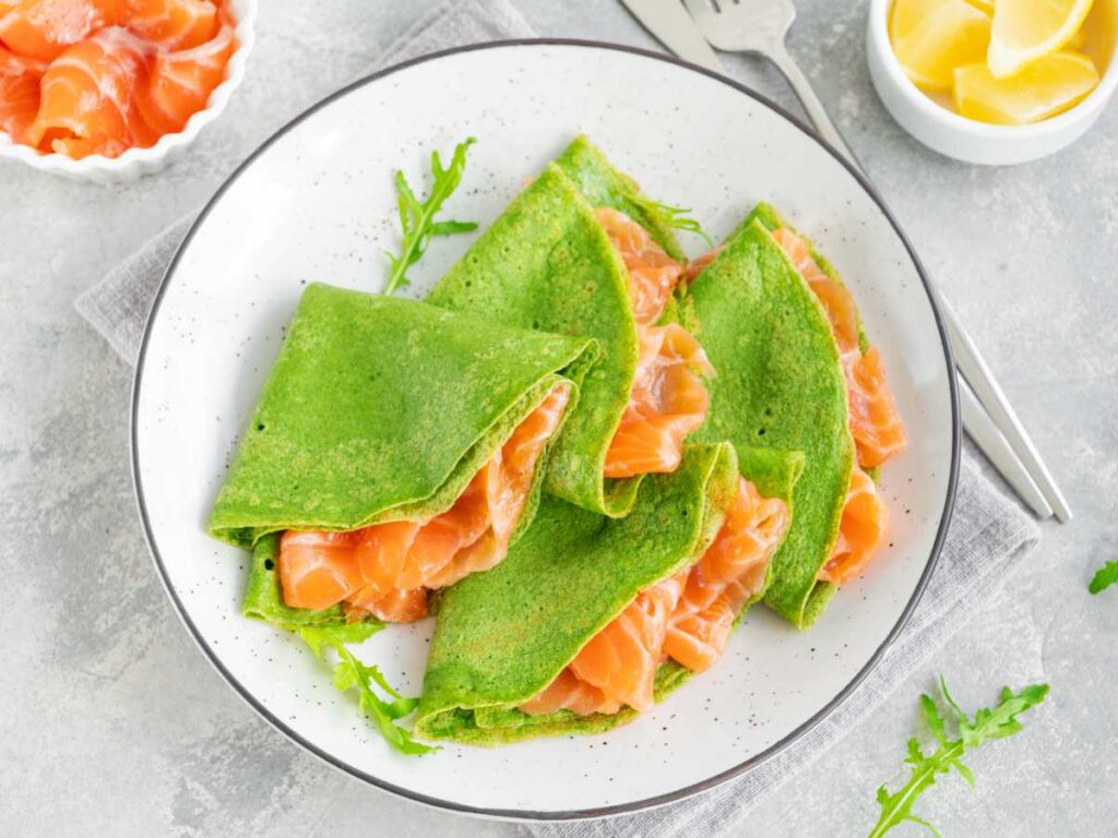 Crepes Salados (Masa Y 10 Rellenos Fáciles) - Pequeocio Crepes Salados De Espinacas