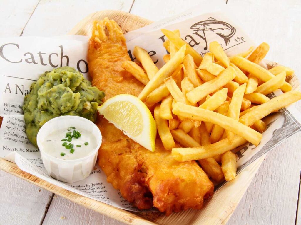 Receta de Fish and Chips