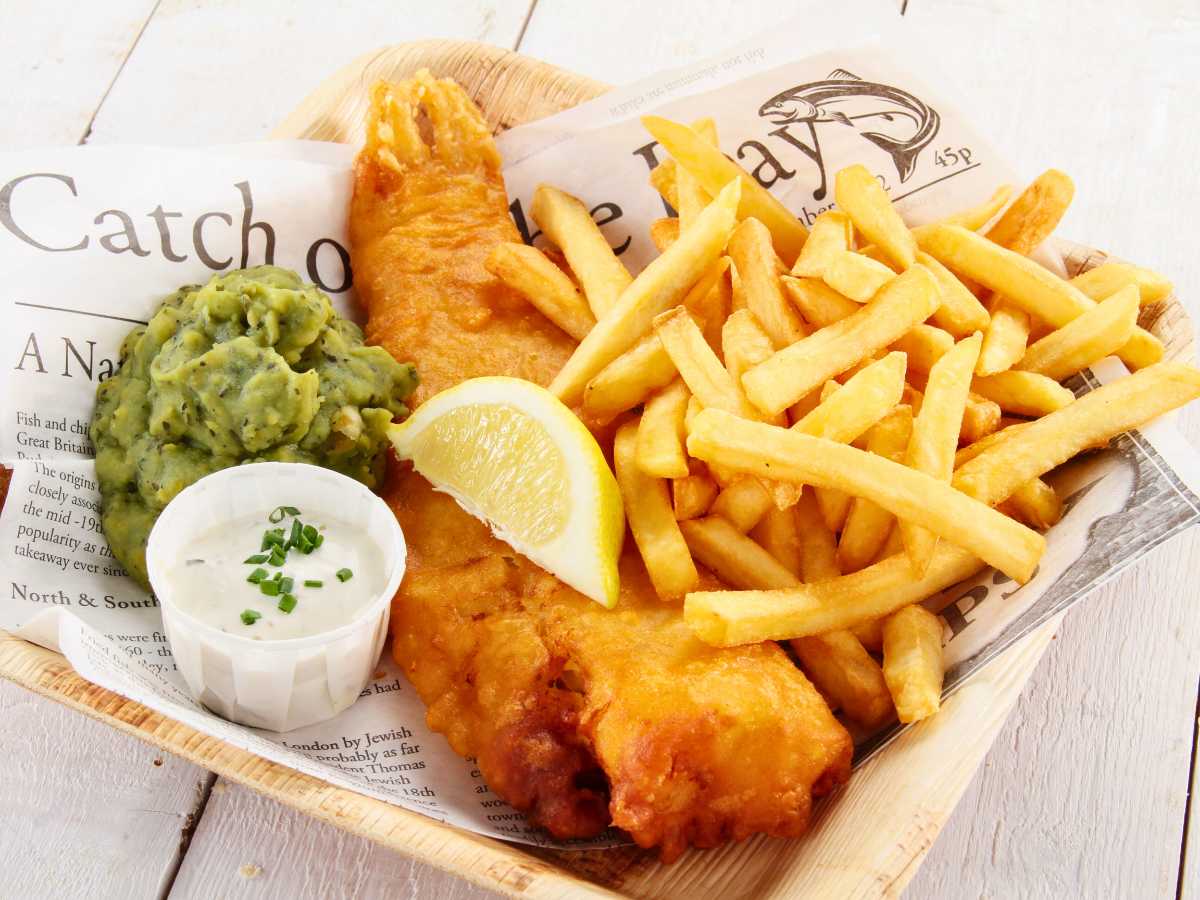 Receta de Fish and Chips