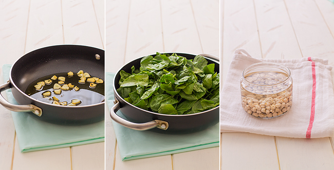 Paso A Paso Garbanzos Espinacas