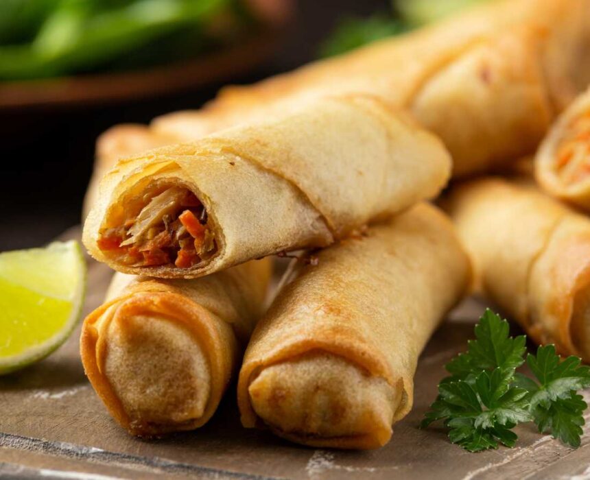 Receta de rollitos de primavera