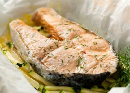 Receta De Salmón En Papillote