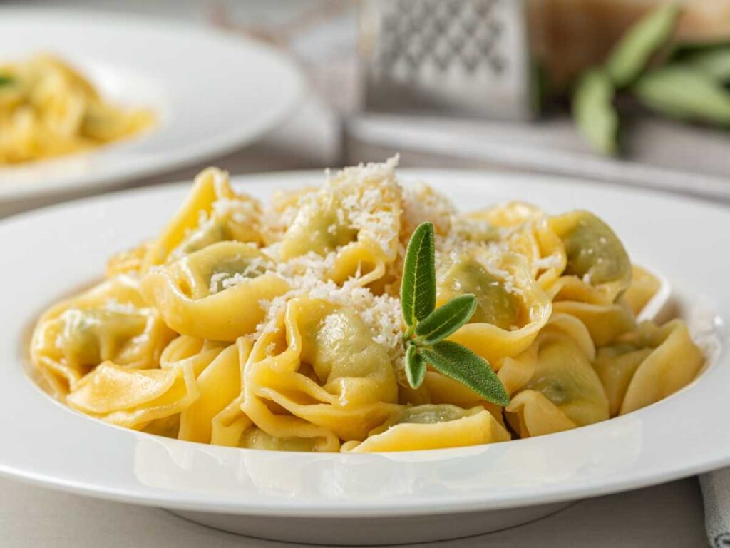 Tortellini Caseros Con Mantequilla