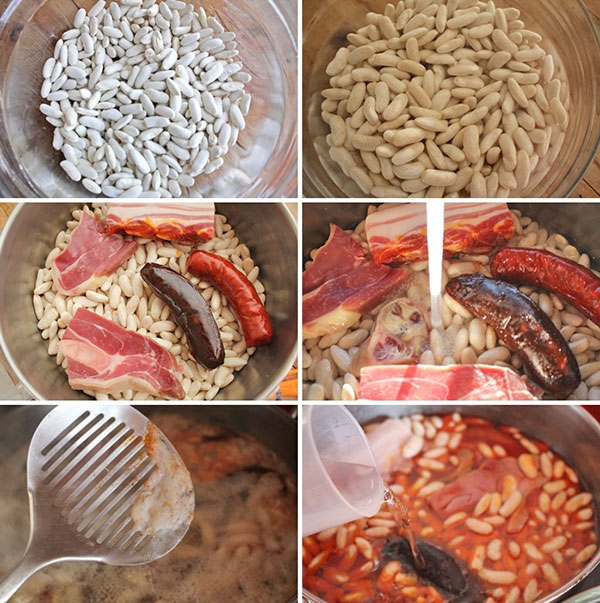 Fabada Asturiana - Pequeocio Fabada Asturiana Pasos