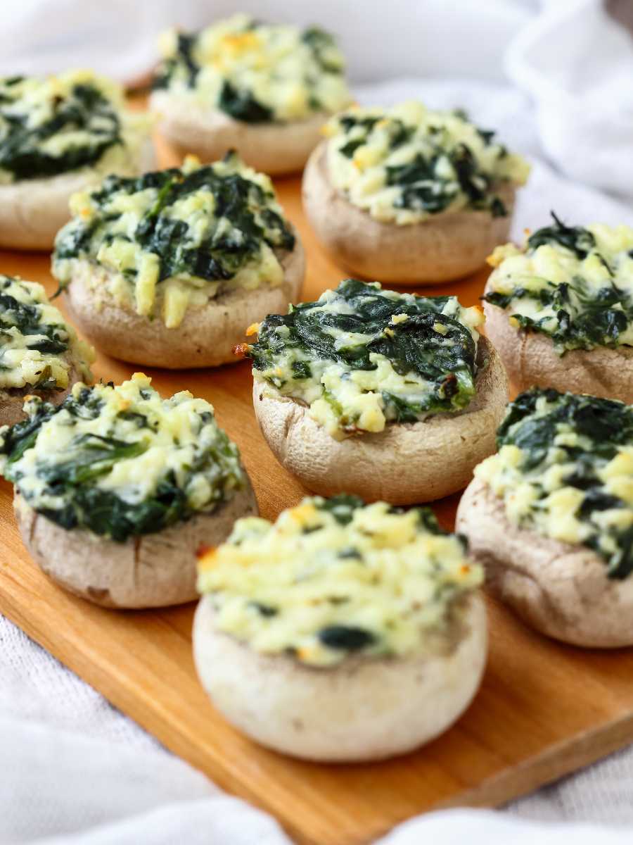 Champinones Rellenos Al Horno